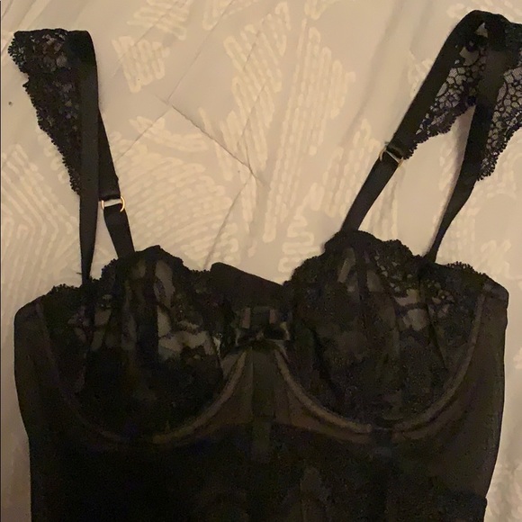 Victoria's Secret Other - Aubade Black Lace Corset 34B